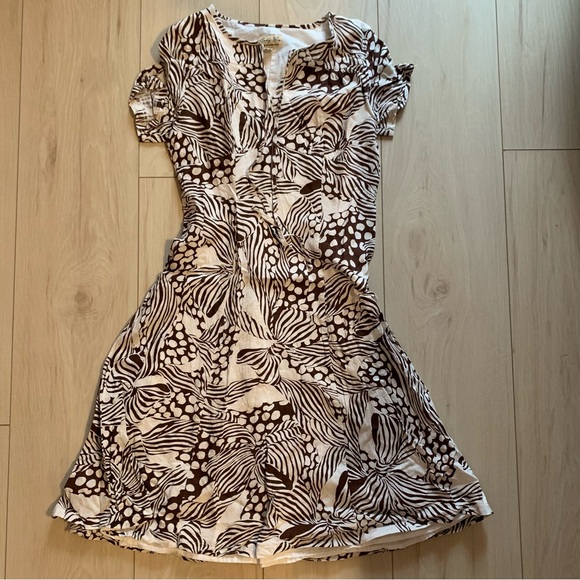 Brown Zebra Dress - Picture 5 of 16